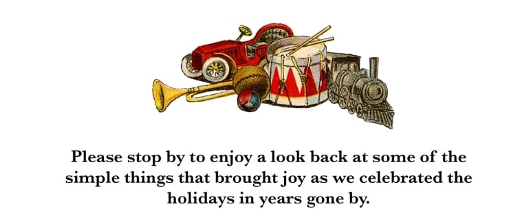 Old Fashioned Christmas Display