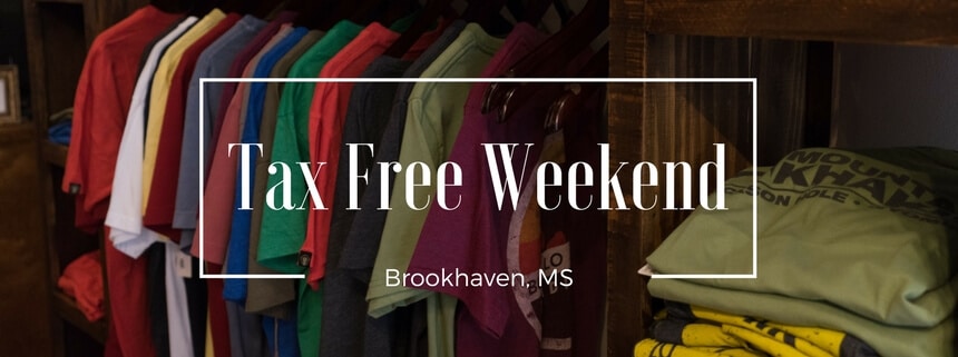 Tax Free Weekend