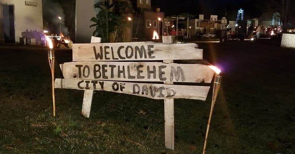 New Sight Baptist Church Offers Drive-Thru Live Nativity!