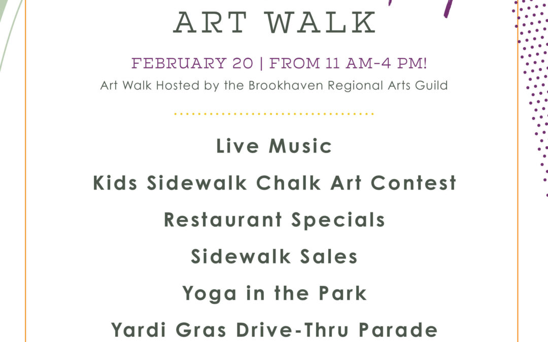 Downtown Jazzed Up Art Walk is THIS SATURDAY, February 20th!